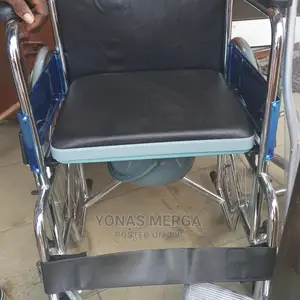 Folding Commode Wheelchair