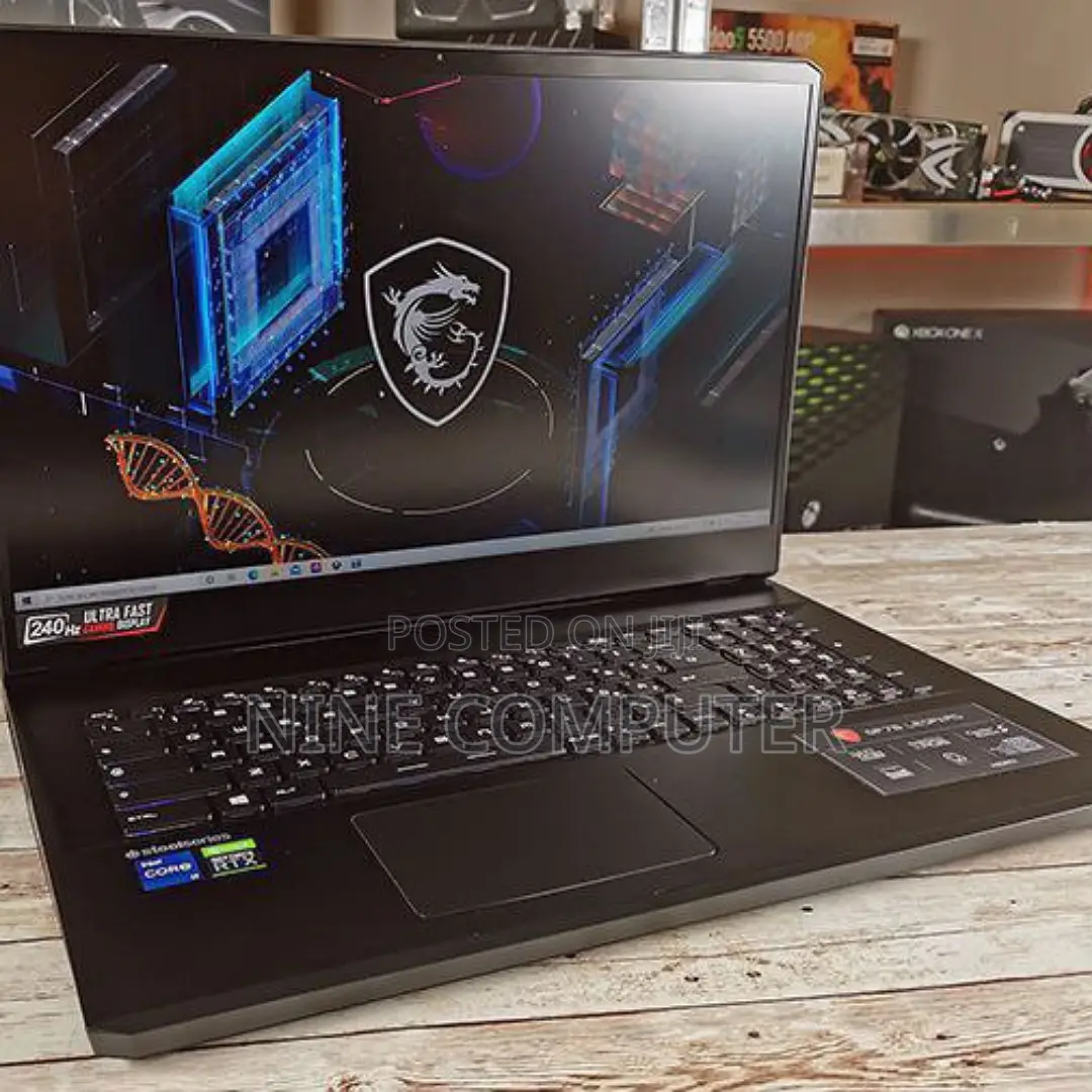 New Laptop MSI 16GB Intel Core I7 SSD 1T