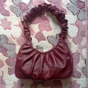 Pleated Sassy Shoulder Bag