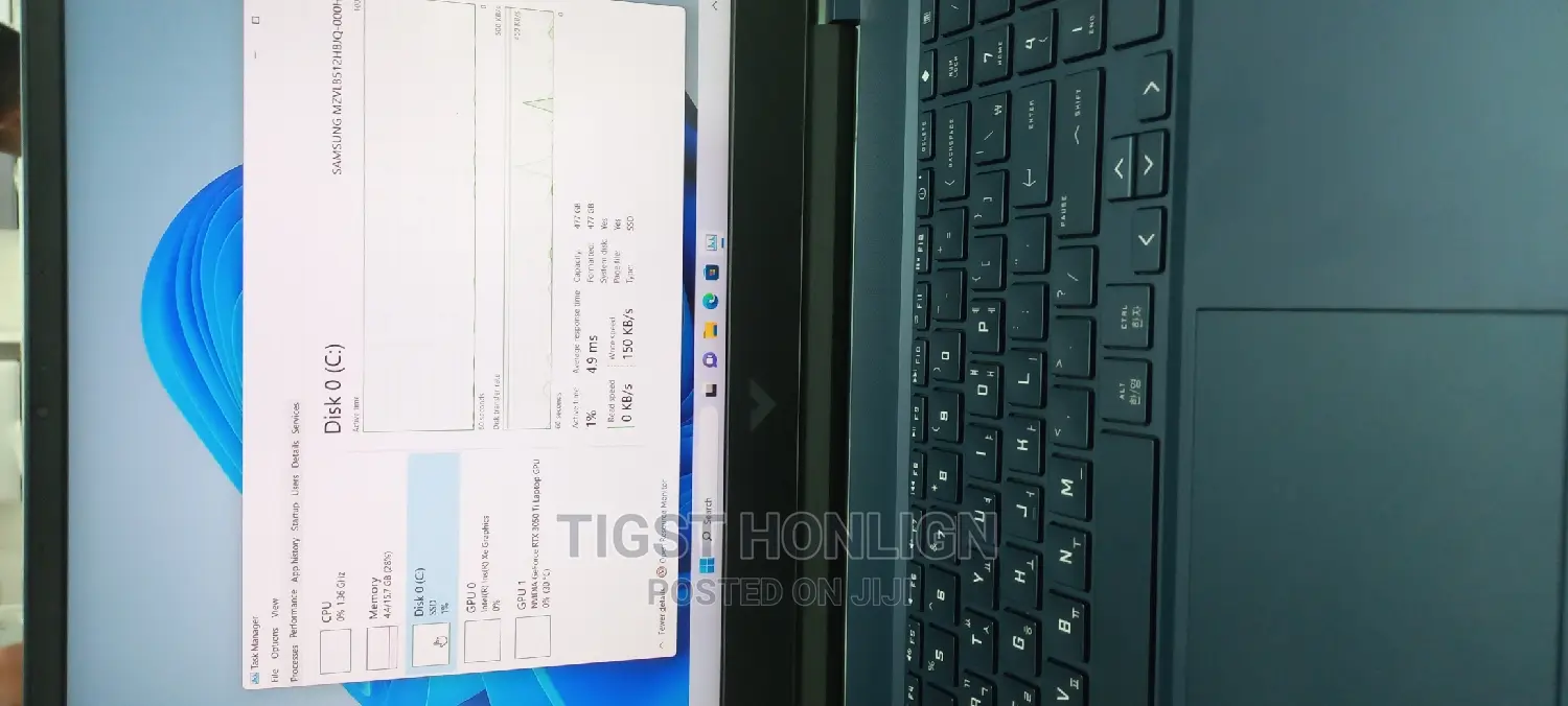 New Laptop HP Victus 16 16GB Intel Core I5 SSD 1T