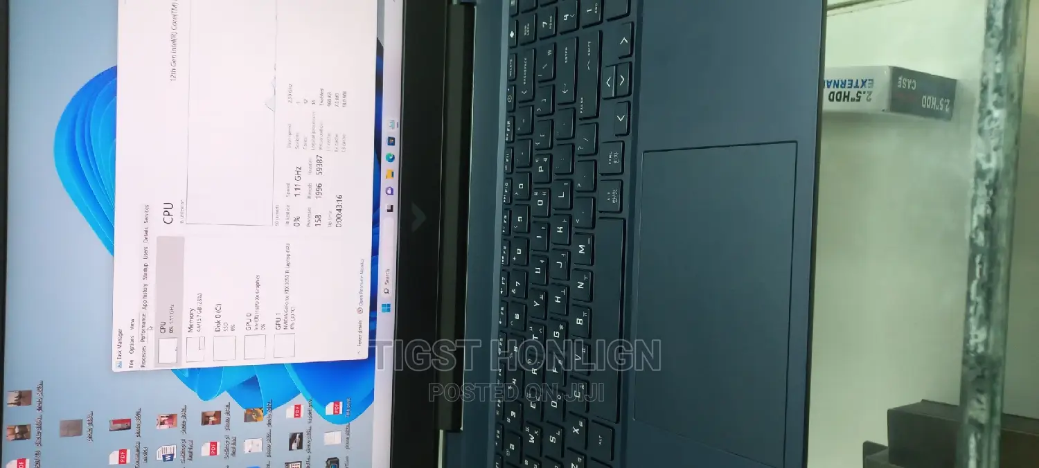 New Laptop HP Victus 16 16GB Intel Core I5 SSD 1T
