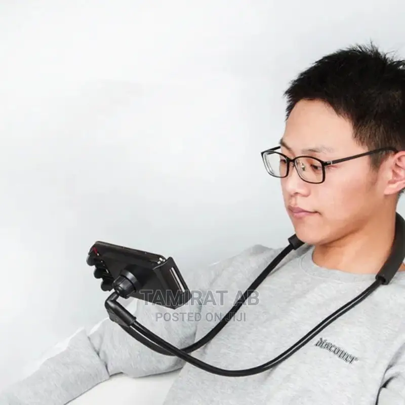 Universal Flexible Neck Mount Mobile Phone Tablet Holder
