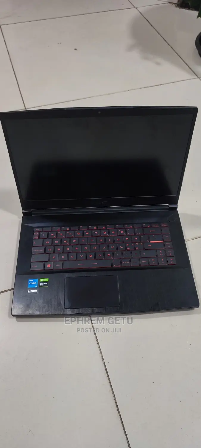 New Laptop MSI GF63 8GB Intel Core I5 SSD 256GB
