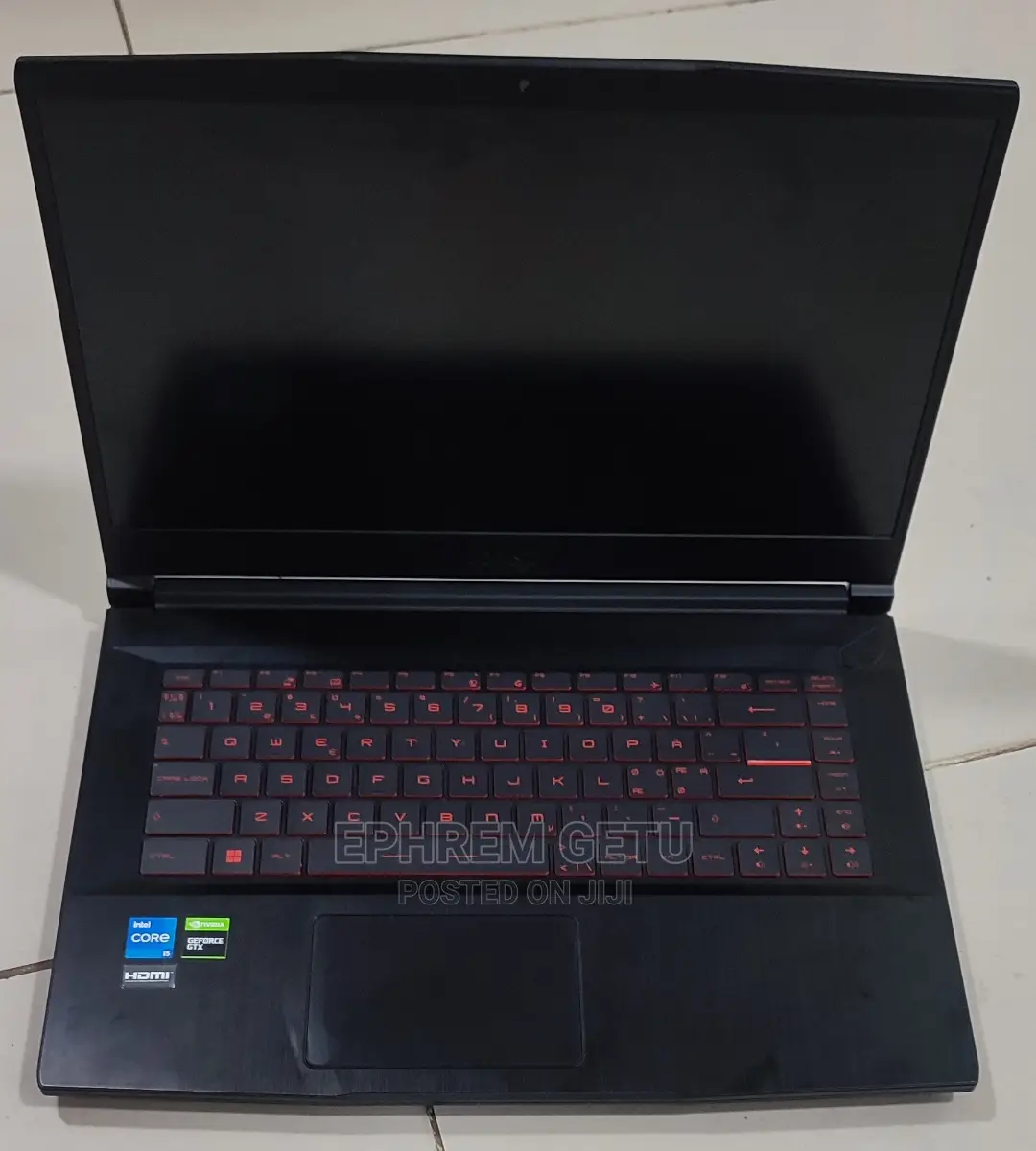 New Laptop MSI GF63 8GB Intel Core I5 SSD 256GB