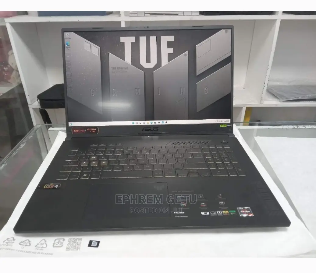 New Laptop Asus TUF Gaming FX504 16GB AMD Ryzen 7 SSD 1T