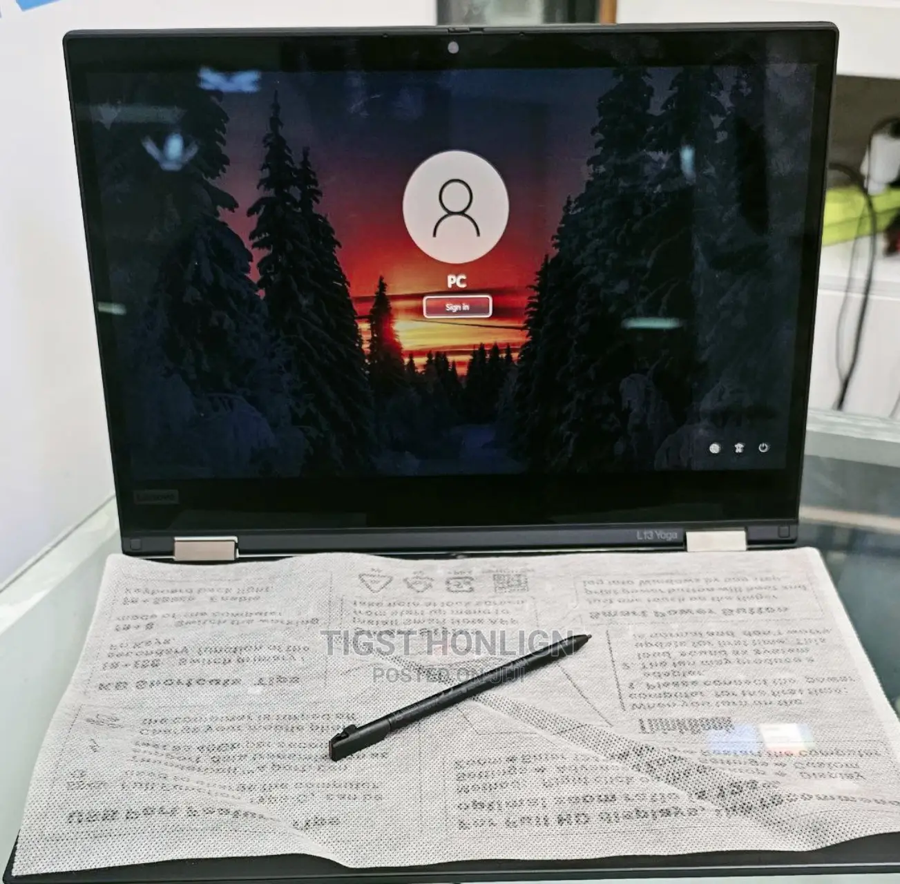 New Laptop Lenovo ThinkPad Yoga 8GB Intel Core I5 SSD 512GB