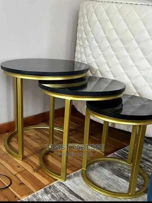 Coffee Table With 3 Set