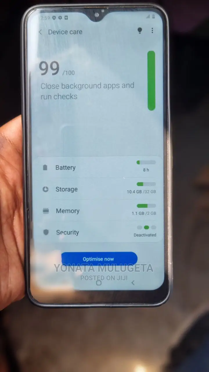 Samsung A10 32 GB Blue