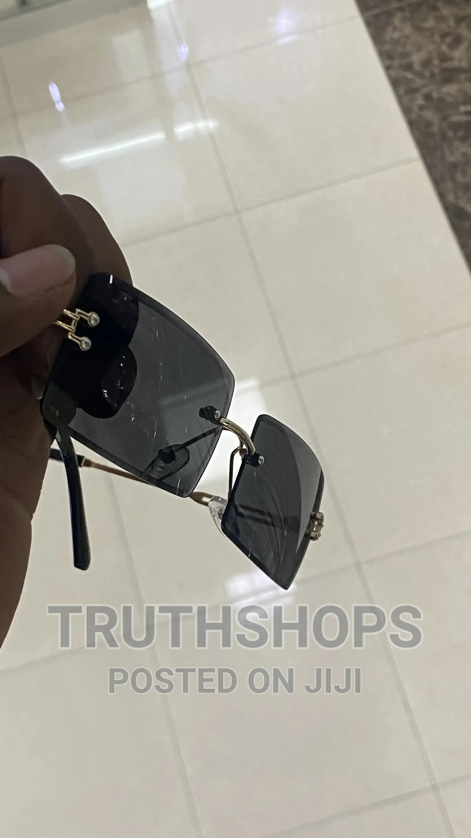Vintage Fashion Frameless Sunglasses
