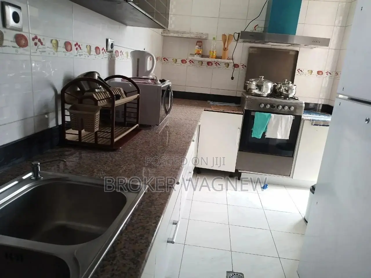 Furnished 3bdrm Apartment in Kirkos for rent