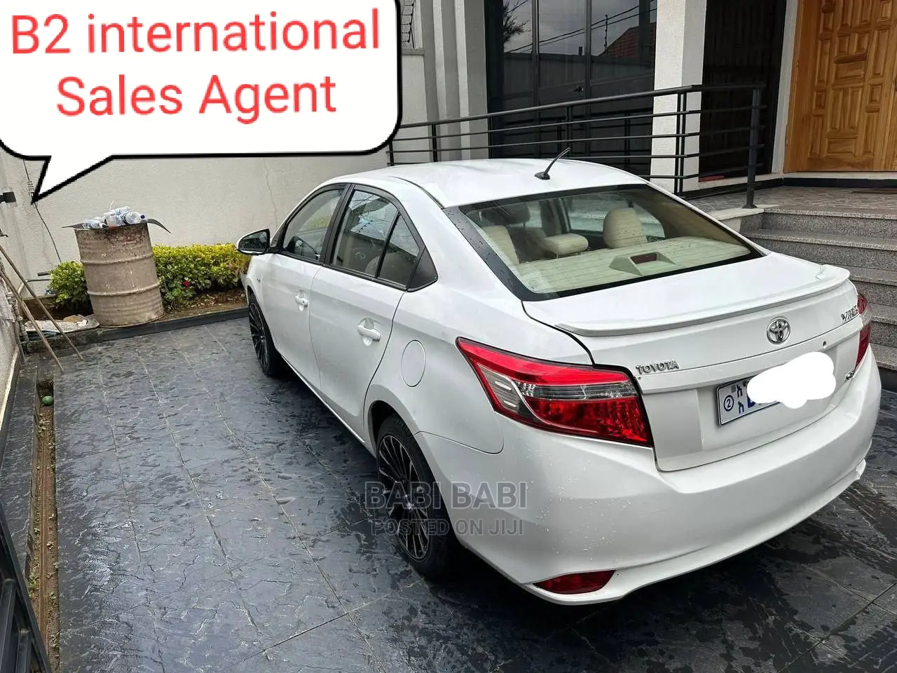 Toyota Yaris 2015 White