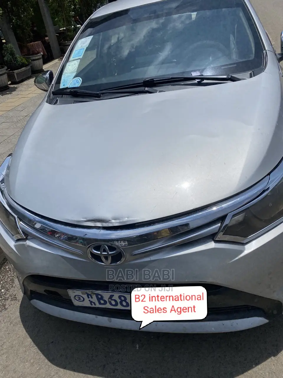 Toyota Yaris 2015 Silver