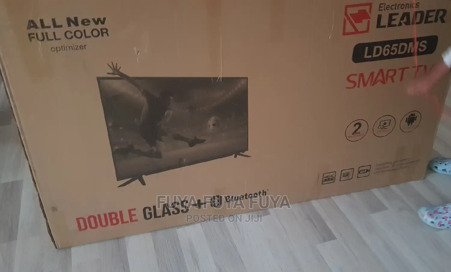 LEADER 65 Inchi Double Glass Smart 2023 Tv