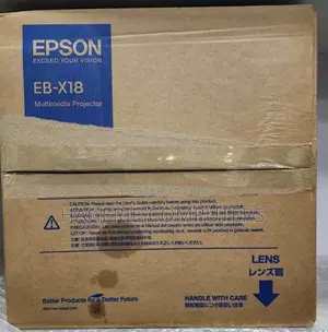 Brand New EPSON Projector With Box Manual, Bag, Remote