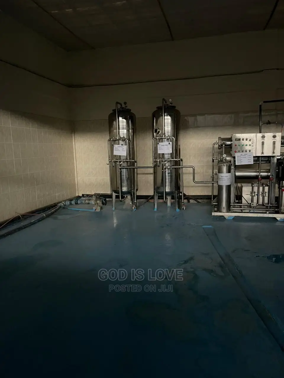 የሚሸጥ የውሃ ፋብሪካ Water Factory for Sell