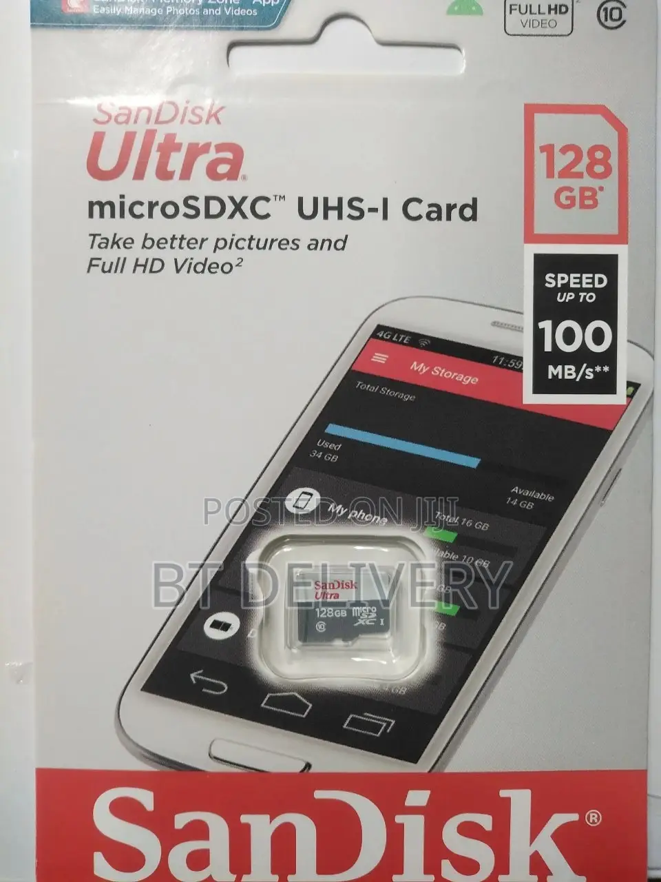 Sandisk Ultra 128 GB Micro SD