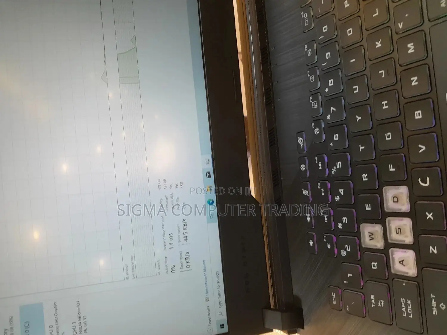 New Laptop Asus TUF Gaming FX504 16GB Intel Core I7 SSD 512GB