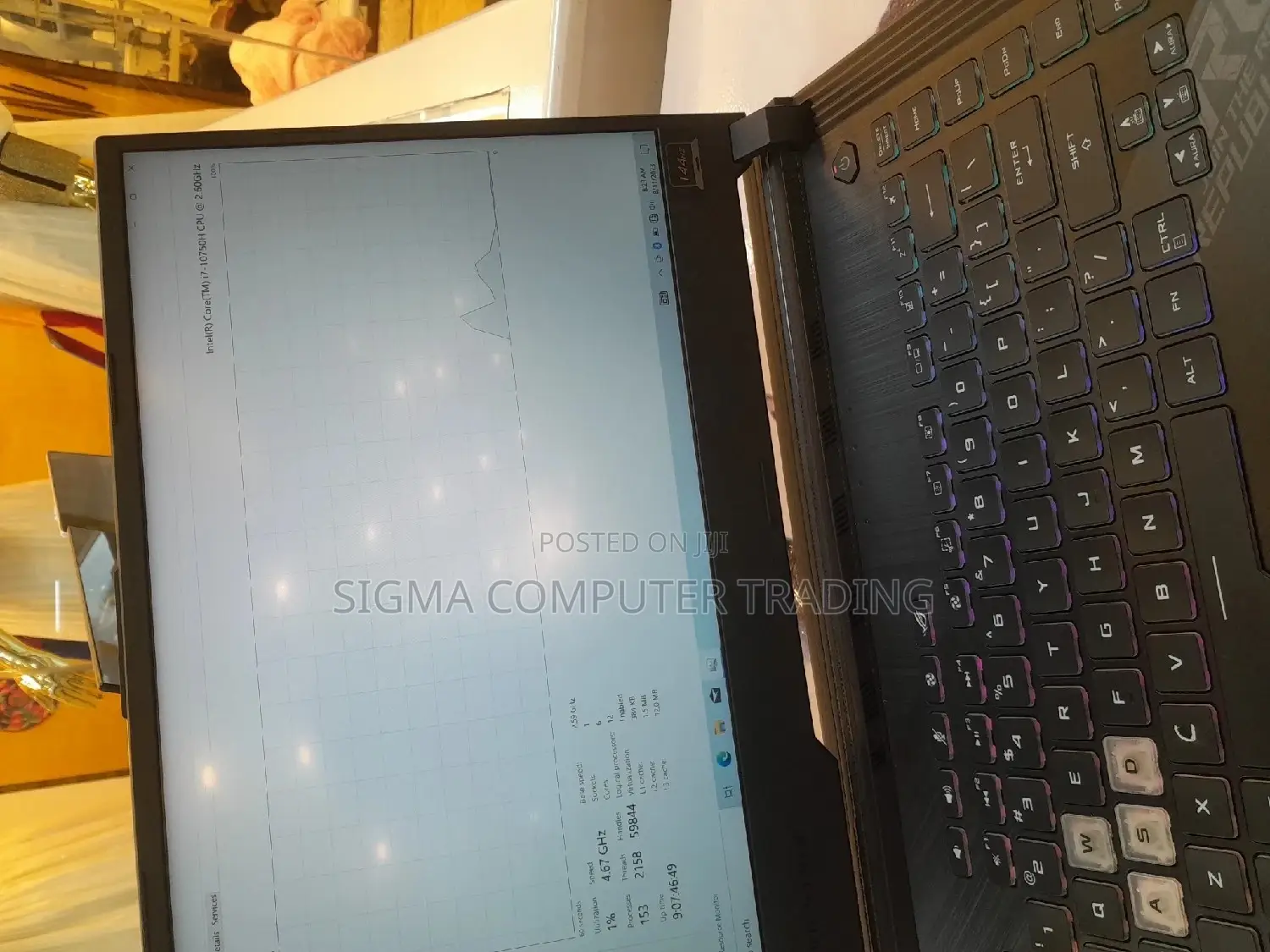 New Laptop Asus TUF Gaming FX504 16GB Intel Core I7 SSD 512GB