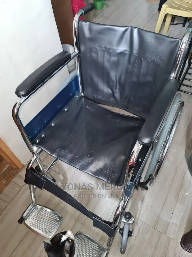 This Easy Care Standard Steel Wheelchair With Color Frame