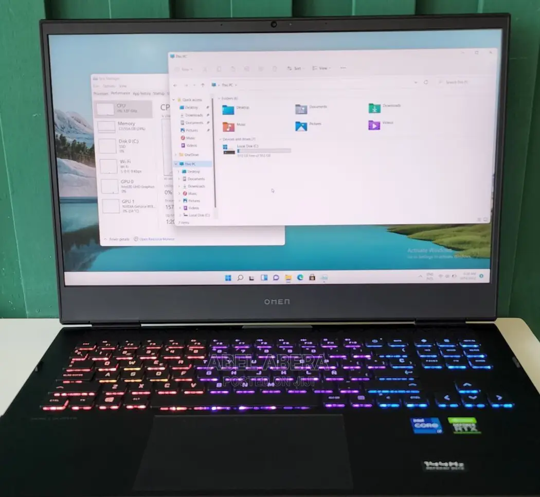 New Laptop HP Omen 16 16GB Intel Core I7 SSD 1T