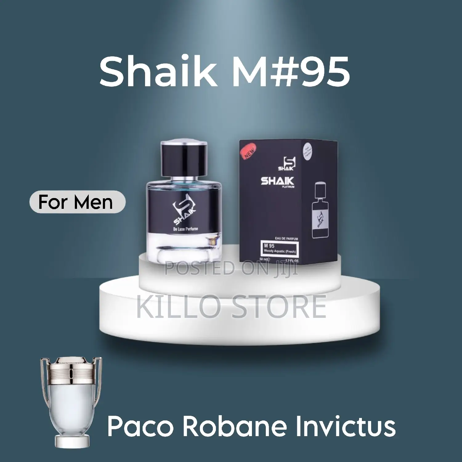 Shaik #95 Pacco Robanne Invictus Perfume for Men