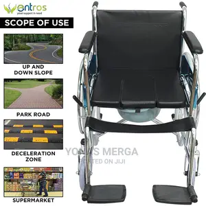 Photo - Commode Wheelchair, Type of Wheelchairs: Manual