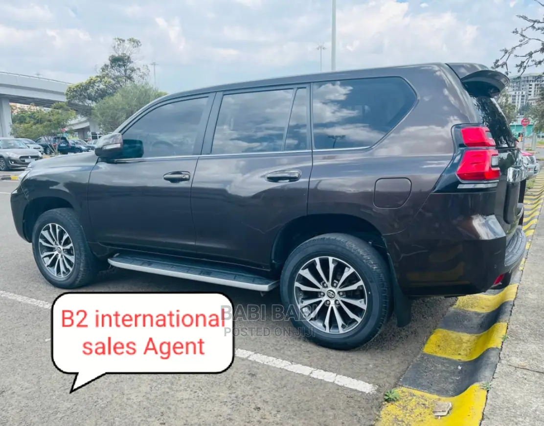 Toyota Land Cruiser Prado 2019 Matt Black