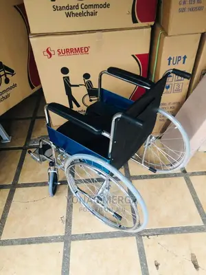 Toilet Commode Folding Wheelchair Patient Wheel Chair