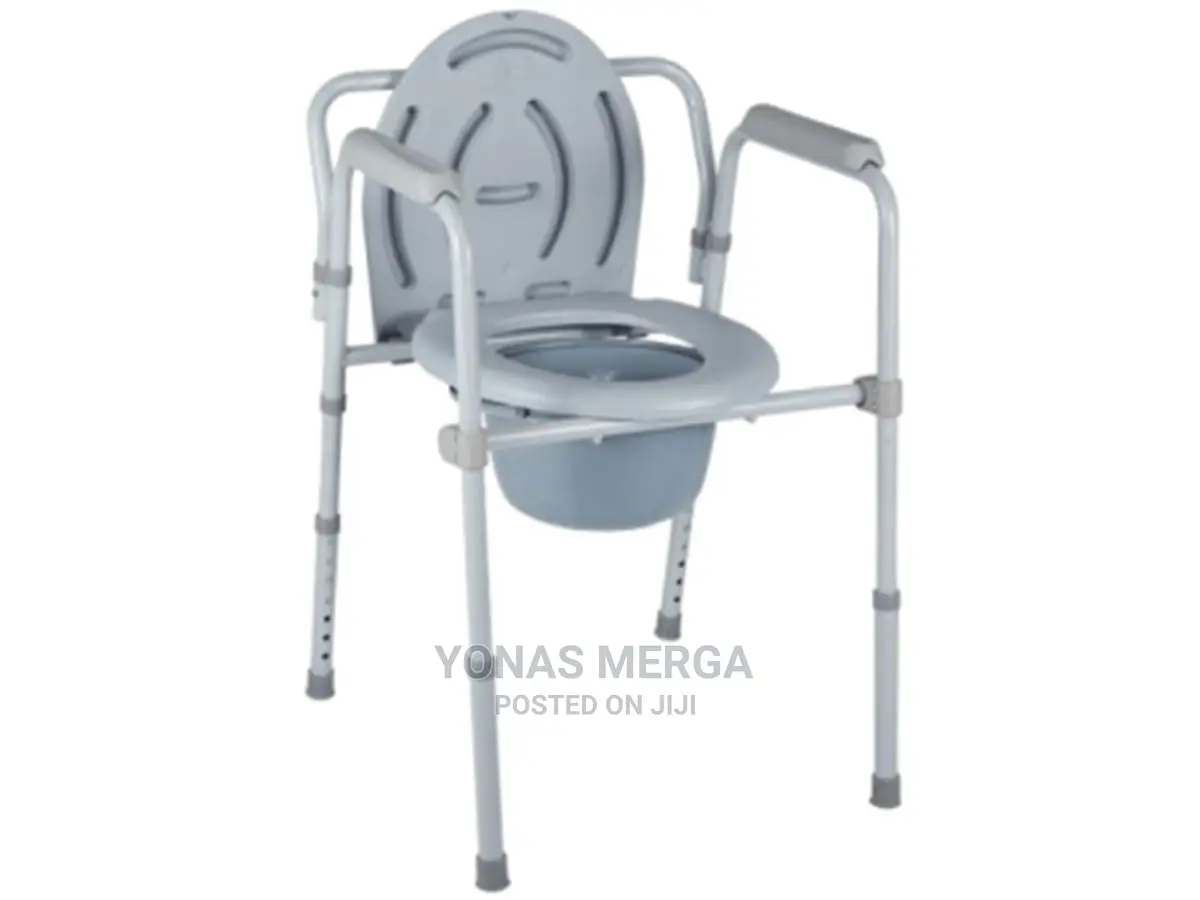 Heavy Duty Bariatric Folding Bedside Commode Chair