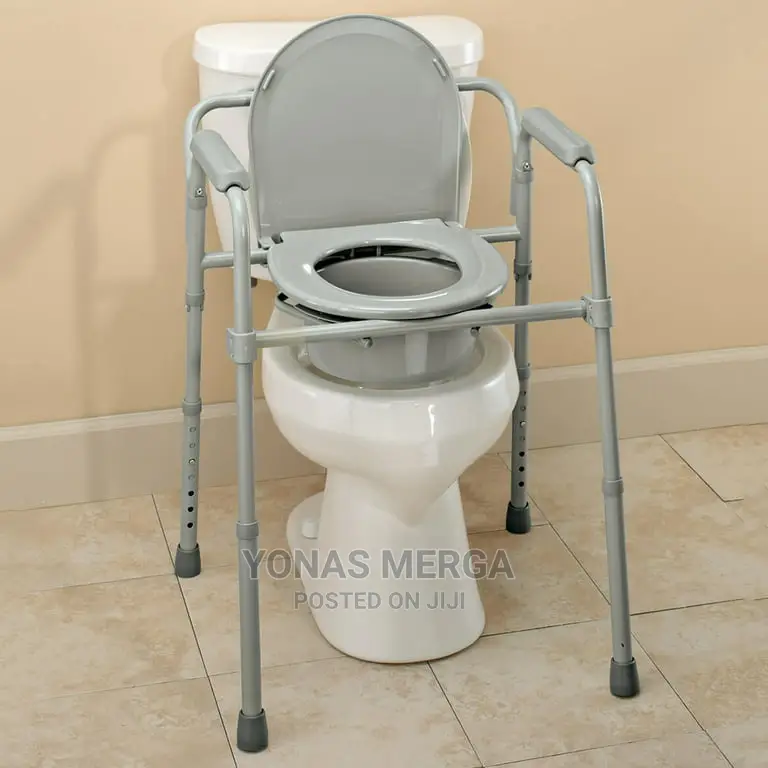 Folding Commode,Portable Toilet and Bedside Commode Chair