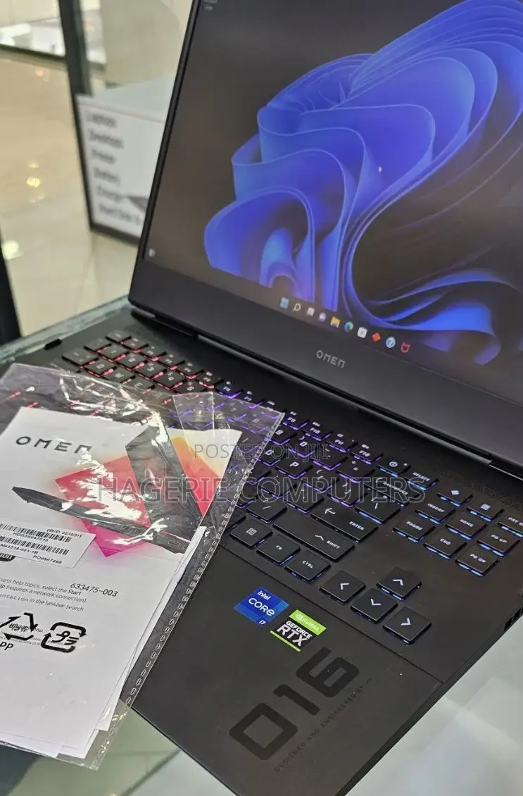 New Laptop HP Omen 16 16GB Intel Core I7 SSD 1T