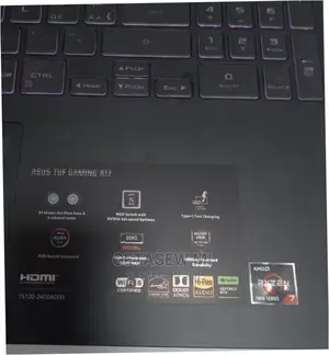 Photo - New Laptop Asus TUF Gaming A15 16GB AMD Ryzen 7 SSD 1T