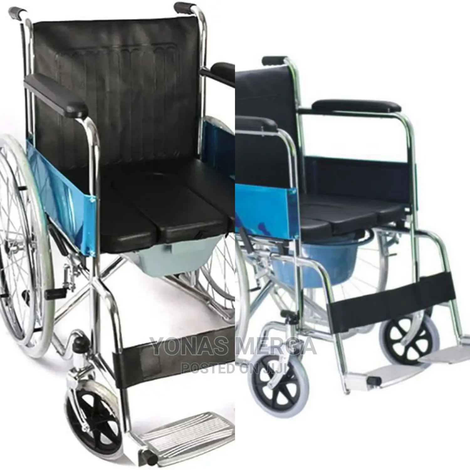 Tray System Commode Wheelchair