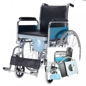 Commode Wheel Chair Easy to Move From Place to Place.