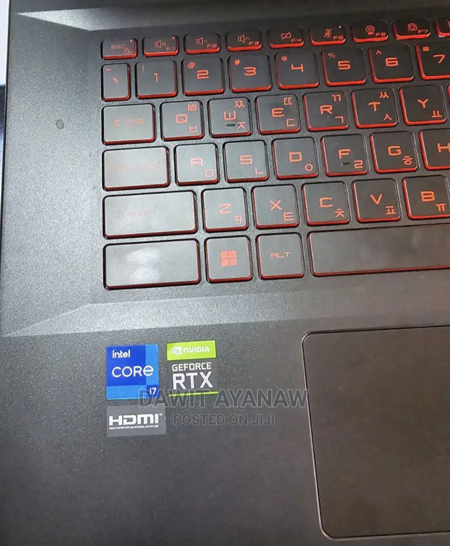 New Laptop MSI Katana GF66 16GB Intel Core I7 SSD 512GB