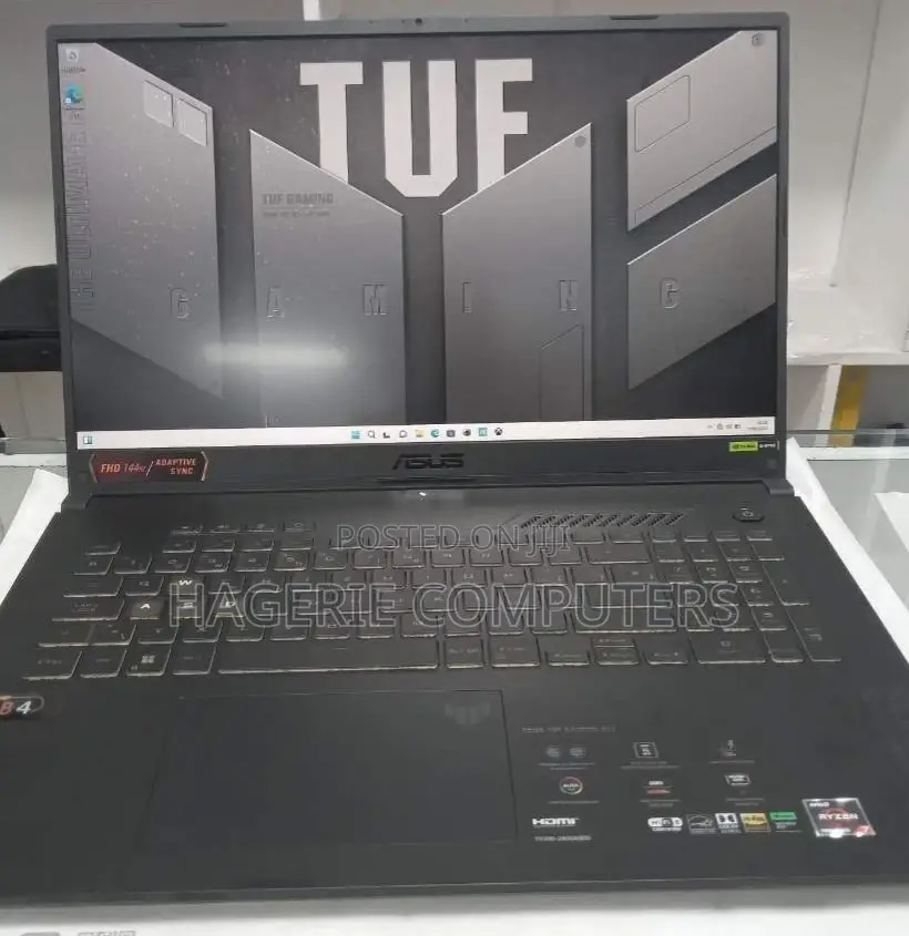 New Laptop Asus TUF Gaming A15 16GB AMD Ryzen 7 SSD 1T