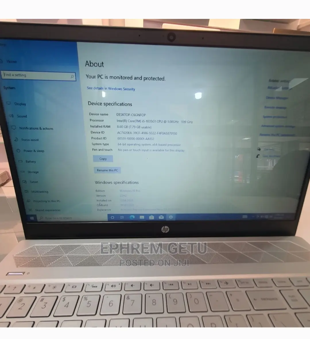 New Laptop HP Pavilion 15 8GB Intel Core I5 HDD+SSD 1T