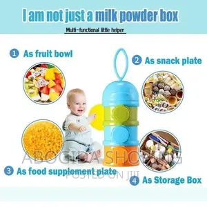 Three Layers Baby Milk Powder Container
