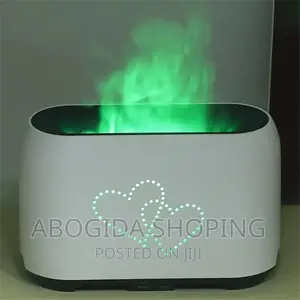Photo - Air Humidifier With Remote Control Flame Effect