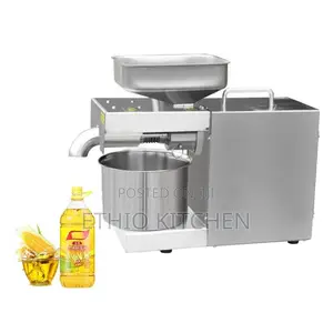 7kg Mini Oil Press Machine ጥቁር አዝሙድ የዘይት መጭመቂያ ማሽን