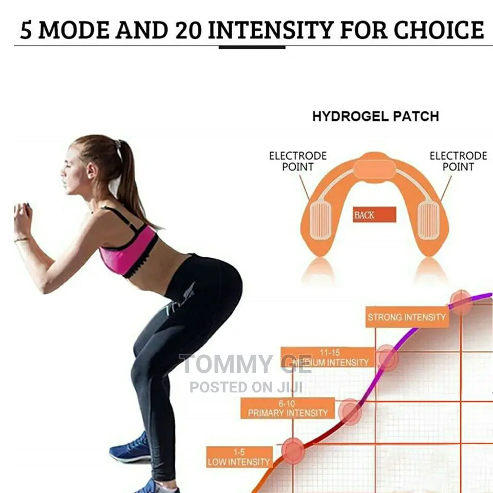 EMS Hip Trainer and Butt መቀመጫ ማስተካከያ ለስፗርት እና ለውፍረት መቀነሻ።