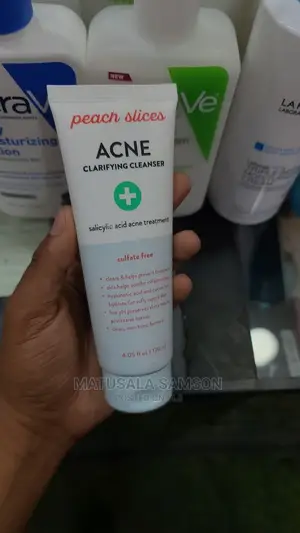PEACH SLICE Acne Treatment MOISTURE and Cleanser