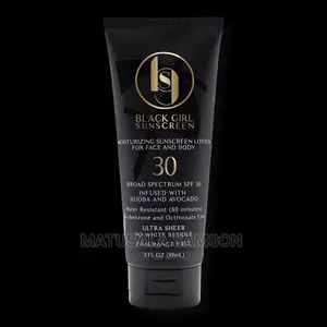 Photo - Black Girl Sunscreen