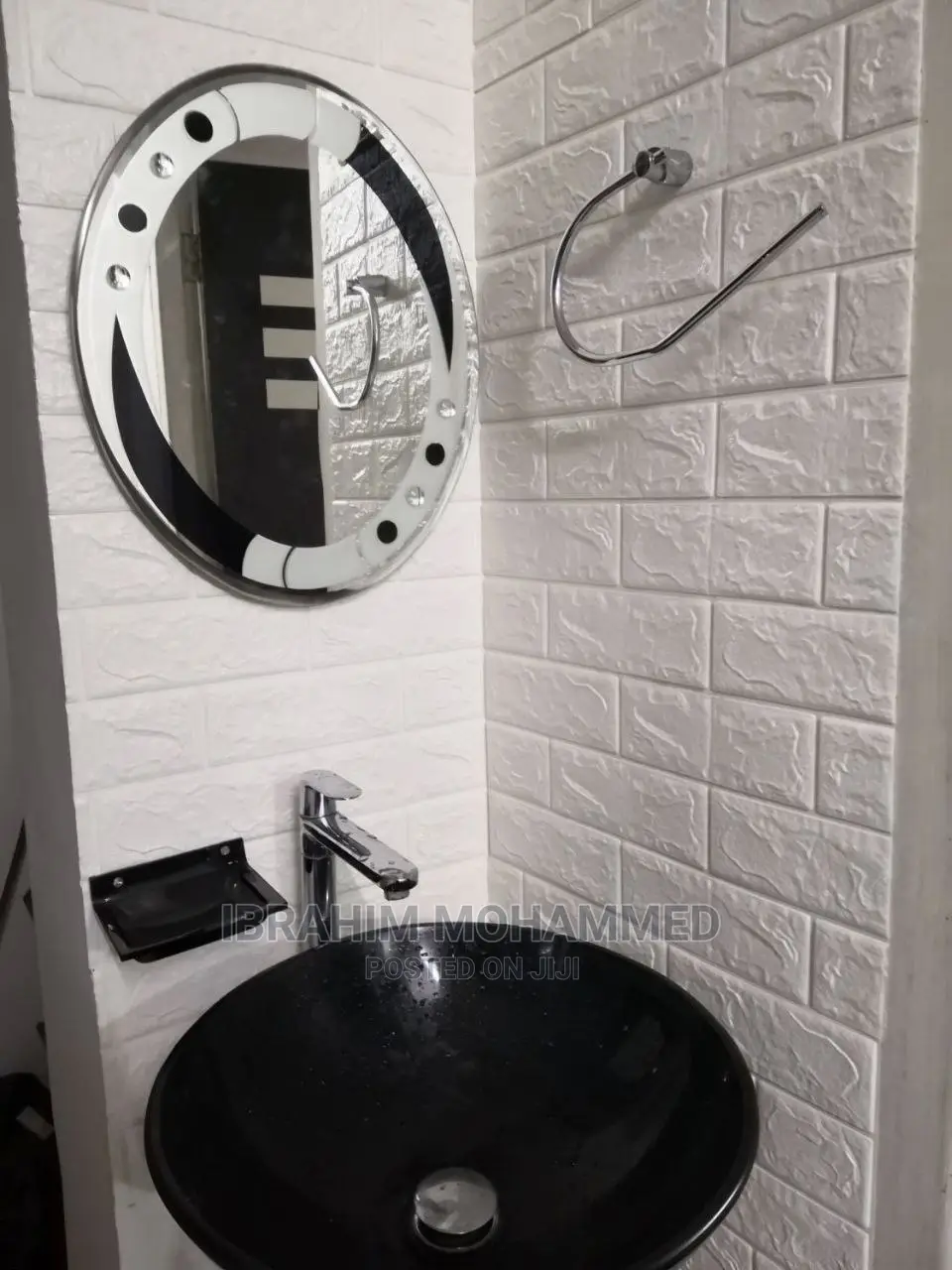 የግድግዳ ማስዋቢያ 3D Brick Wall Sticker /Wallpaper