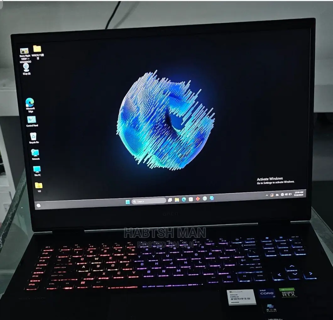 New Laptop HP Omen 16 16GB Intel Core I7 SSD 1T
