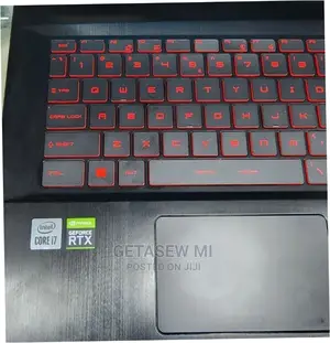 New Laptop MSI Katana GF66 16GB Intel Core I7 SSD 512GB