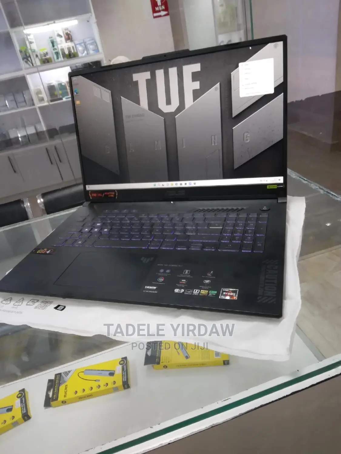 New Laptop Asus TUF Gaming A15 16GB AMD Ryzen 7 SSD 1T