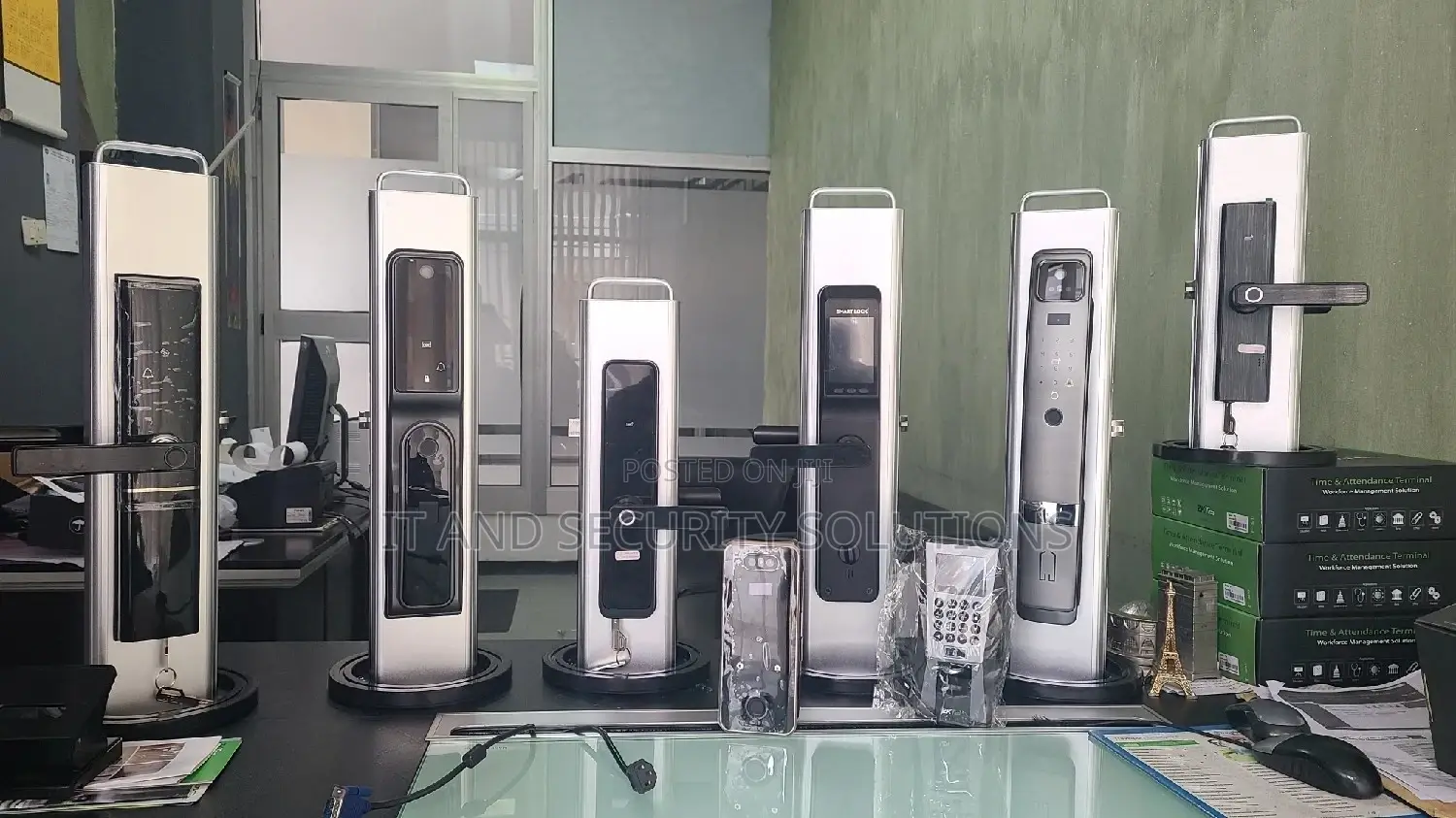 Digital Smart Door Lock, Glass Lock, Hotel Lock