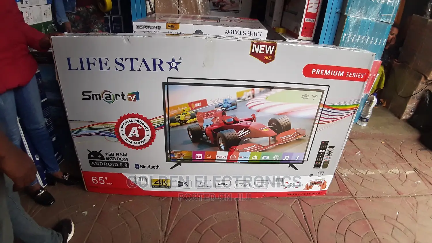 Life Star 65 Inchs Smart New Tv