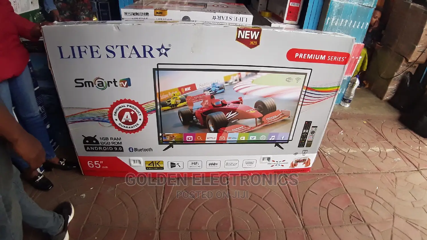 Life Star 65 Inchs Smart New Tv